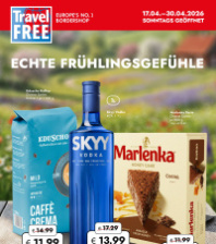 Akční leták TRAVEL FREE 