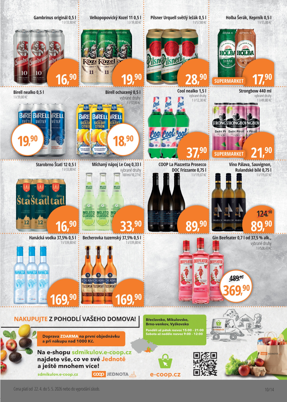 Leták Jednota Mikulov leták - strana 10