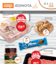 Akční leták Jednota Mikulov 