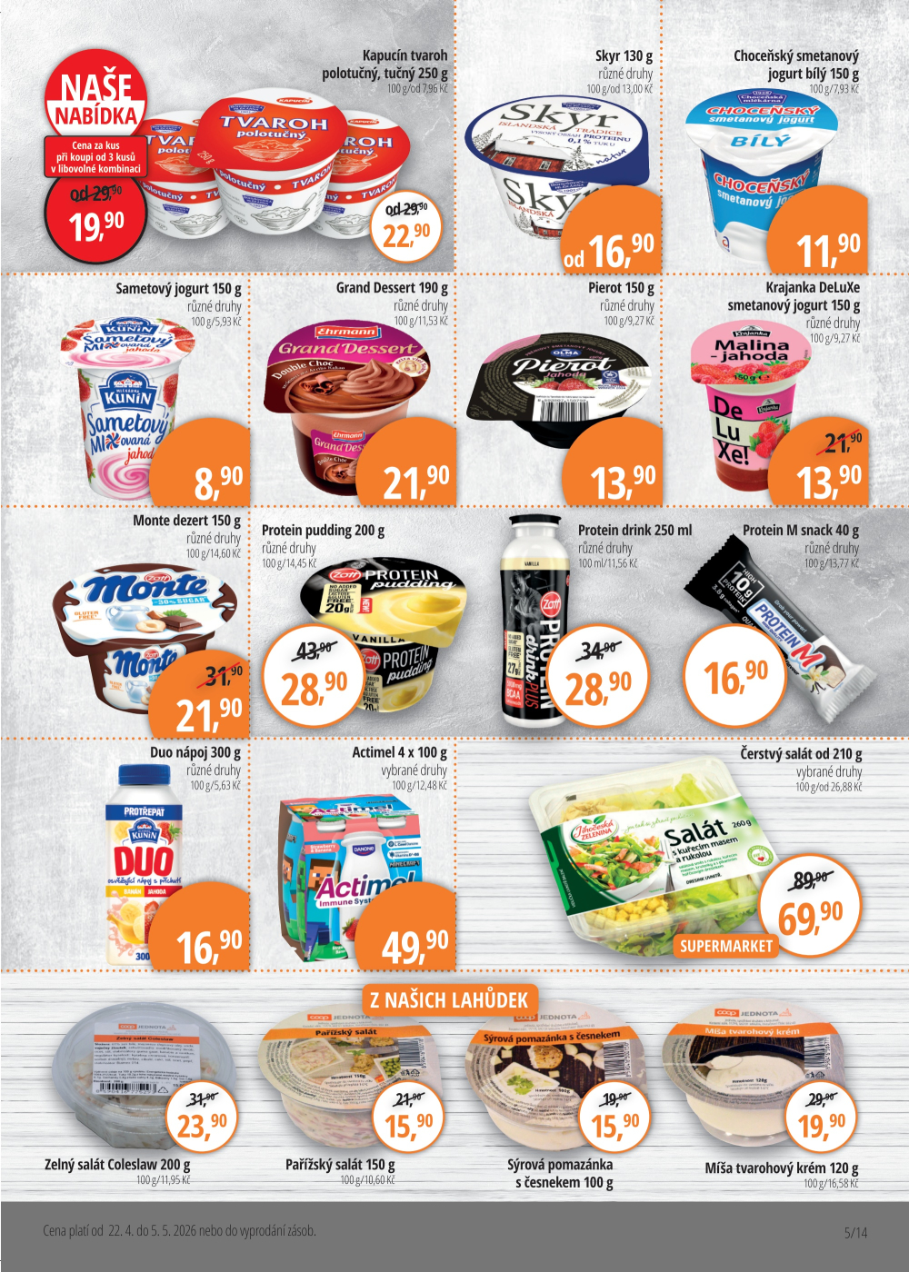 Leták Jednota Mikulov leták - strana 5