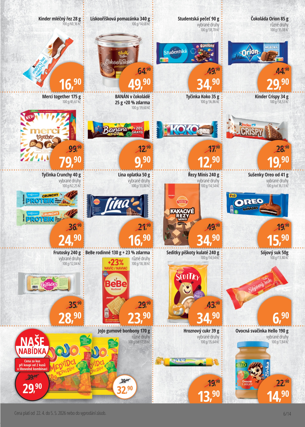 Leták Jednota Mikulov leták - strana 6