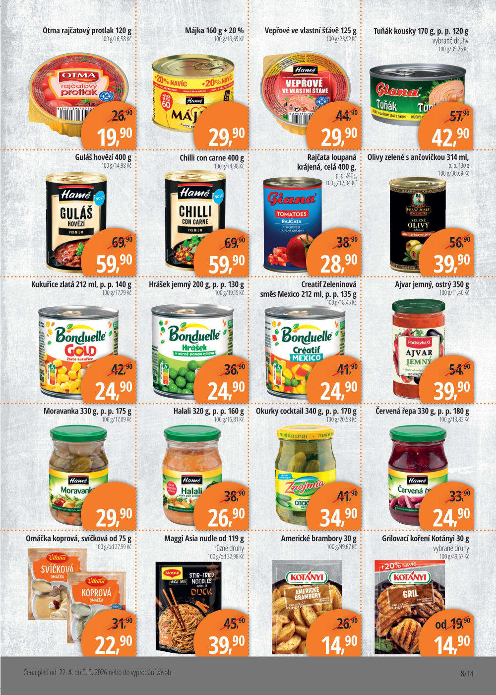 Leták Jednota Mikulov leták - strana 8