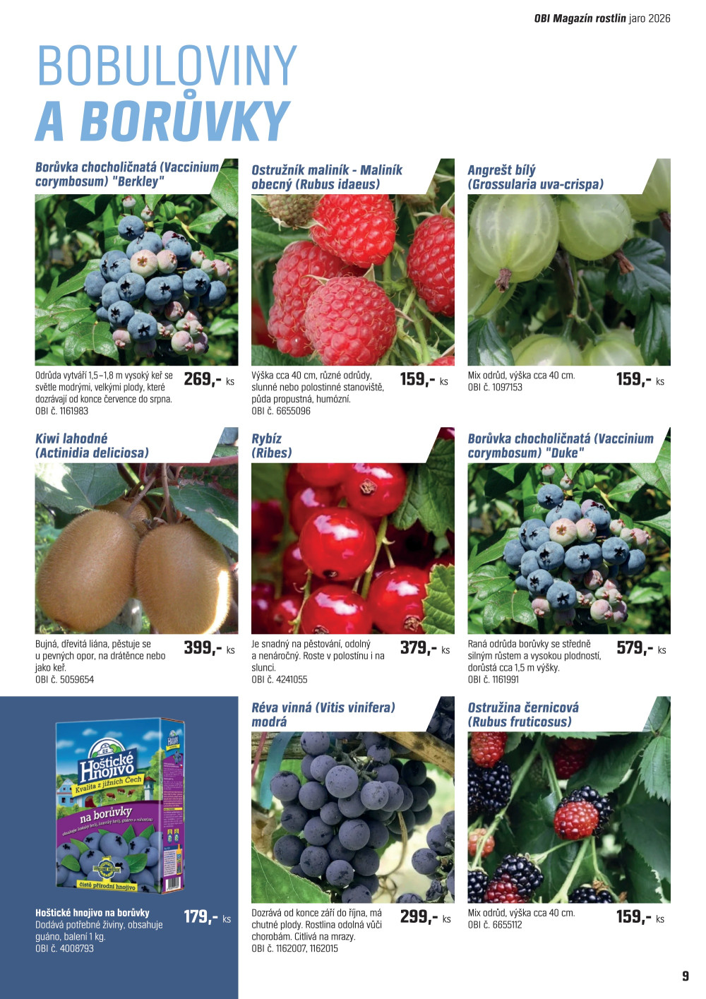 Leták OBI leták - Dokážete cokoliv na své zahradě - strana 9