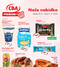 Akční leták CBA Premium 