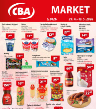 Akční leták CBA Market 