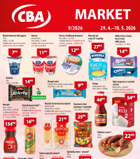 Akční leták CBA Market 