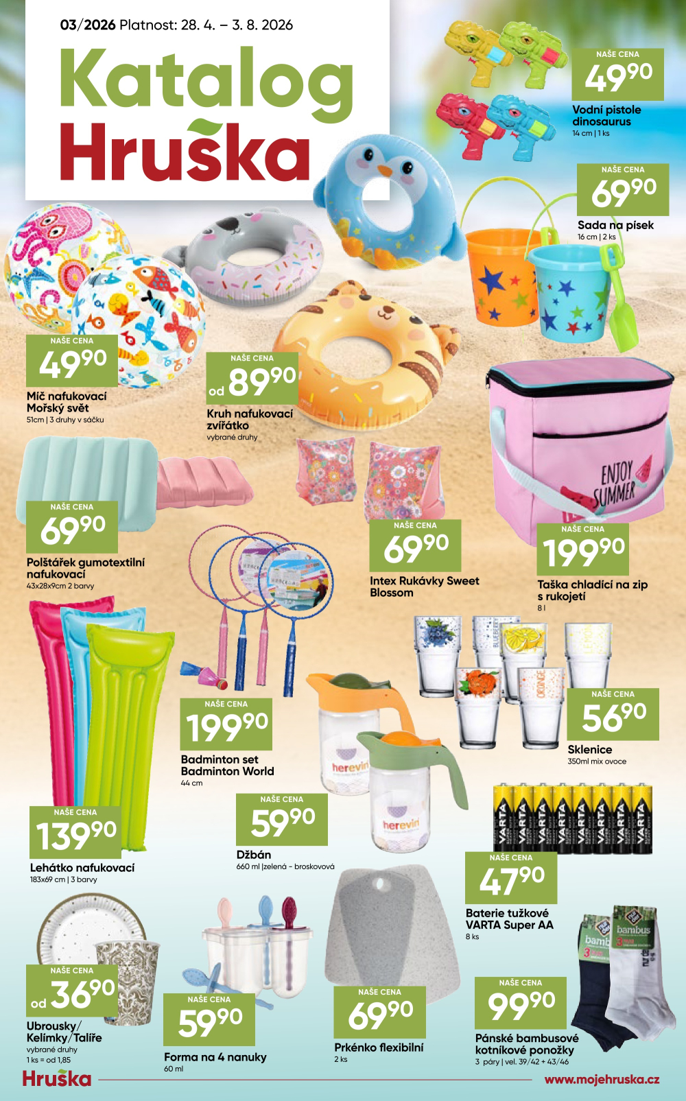 Leták Hruška katalog - strana 1