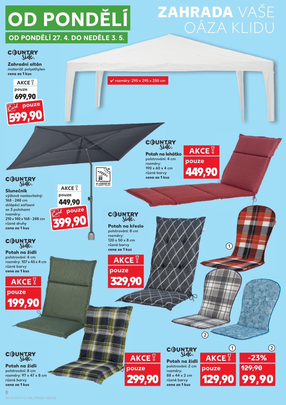 Leták Kaufland leták - Spotřební zboží - strana 8