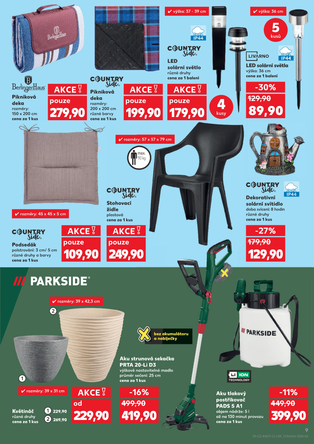 Leták Kaufland leták - Spotřební zboží - strana 9