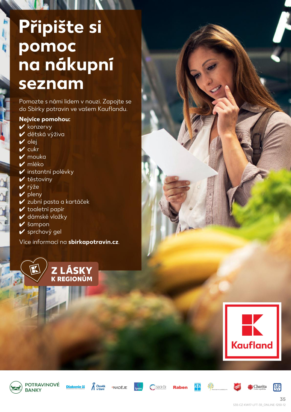 Leták Kaufland leták Třeboň - strana 35