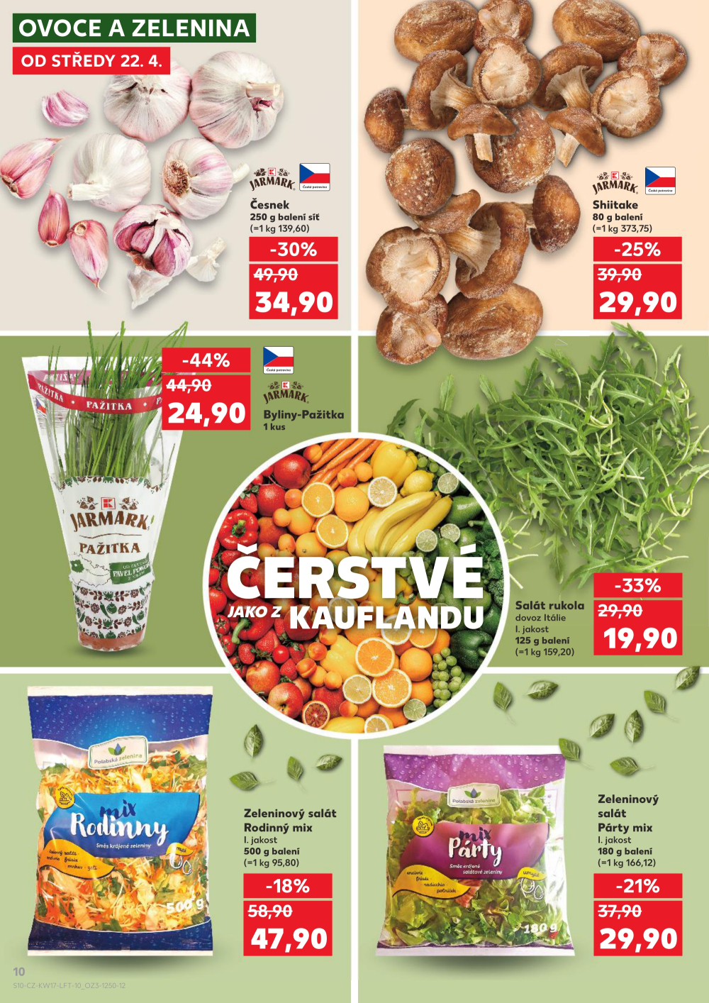 Leták Kaufland leták Praha 6 - Podbaba - strana 10