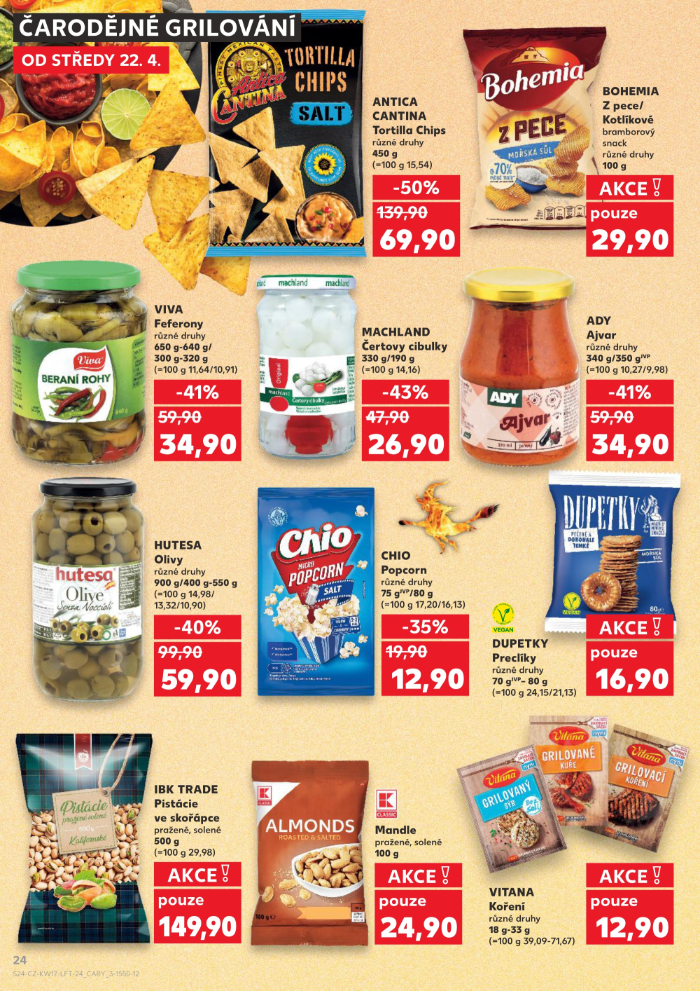 Leták Kaufland leták Praha 3 - Jarov - strana 24