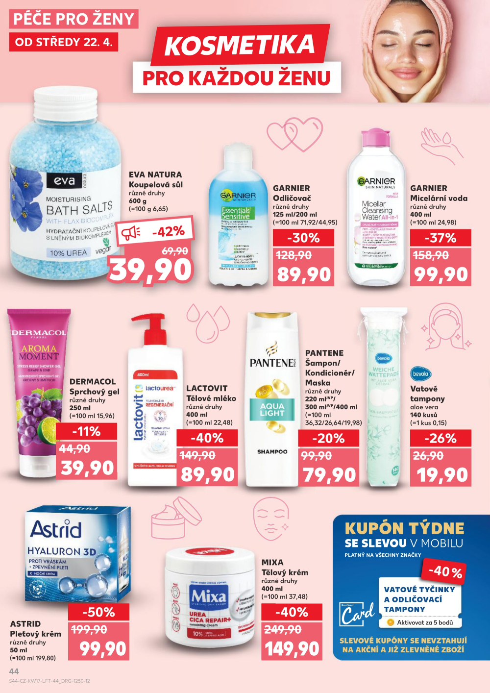 Leták Kaufland leták Praha 4 - Modřany - strana 44