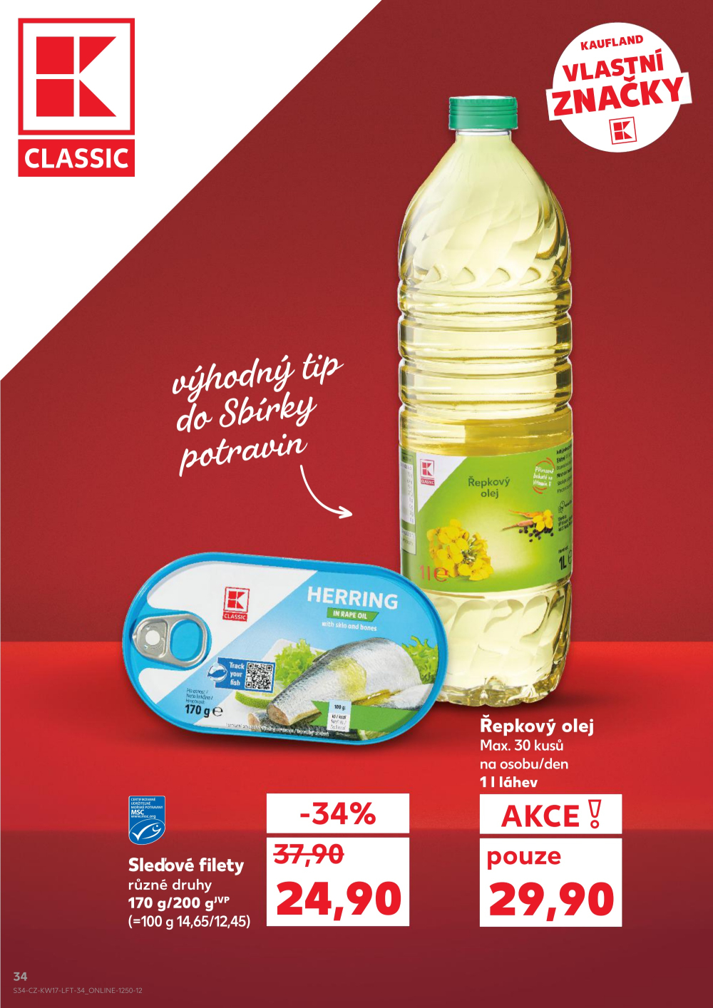 Leták Kaufland leták Rokycany - strana 34