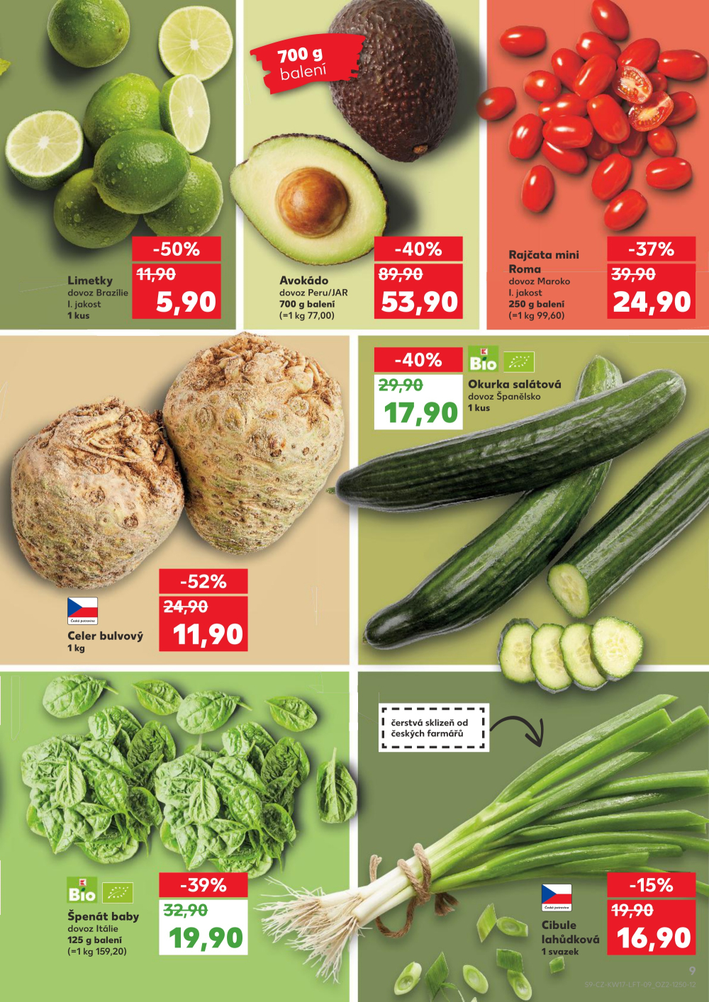 Leták Kaufland leták Brno - Ponava - strana 9