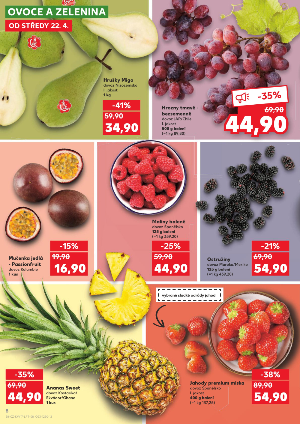 Leták Kaufland leták Humpolec - strana 8