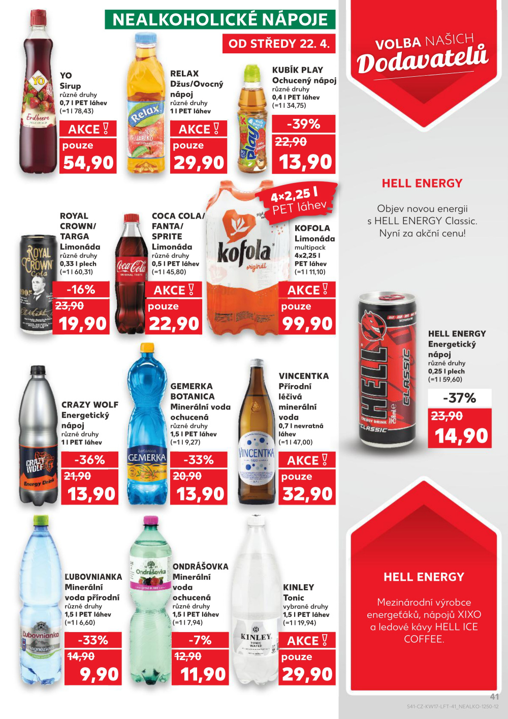 Leták Kaufland leták Ostrava - Poruba - strana 41