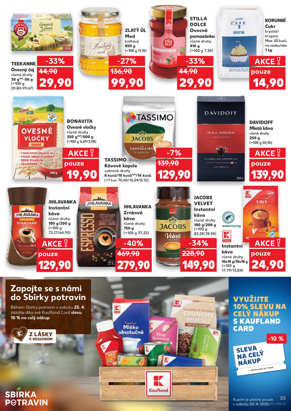 Leták Kaufland leták Olomouc, Štursova - strana 33