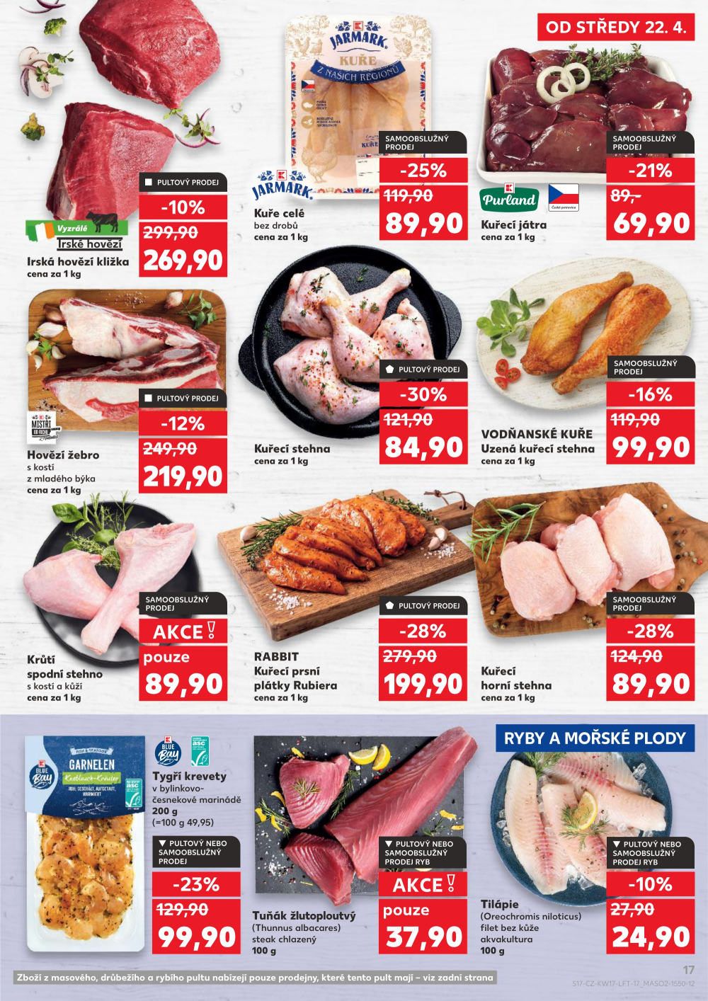 Leták Kaufland leták Boskovice - strana 17