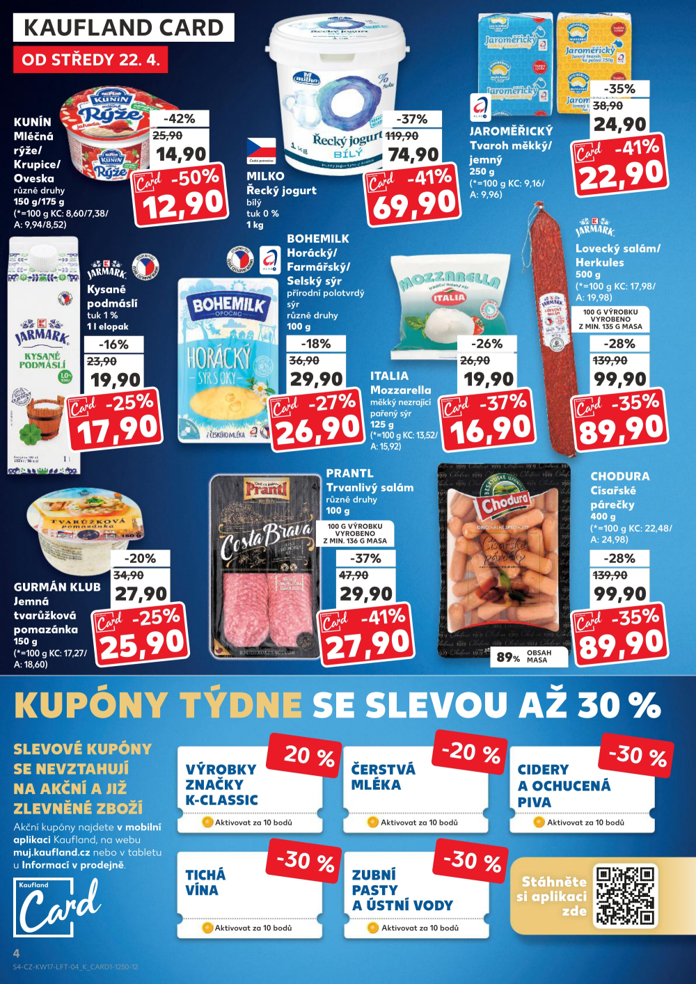 Leták Kaufland leták Boskovice - strana 4