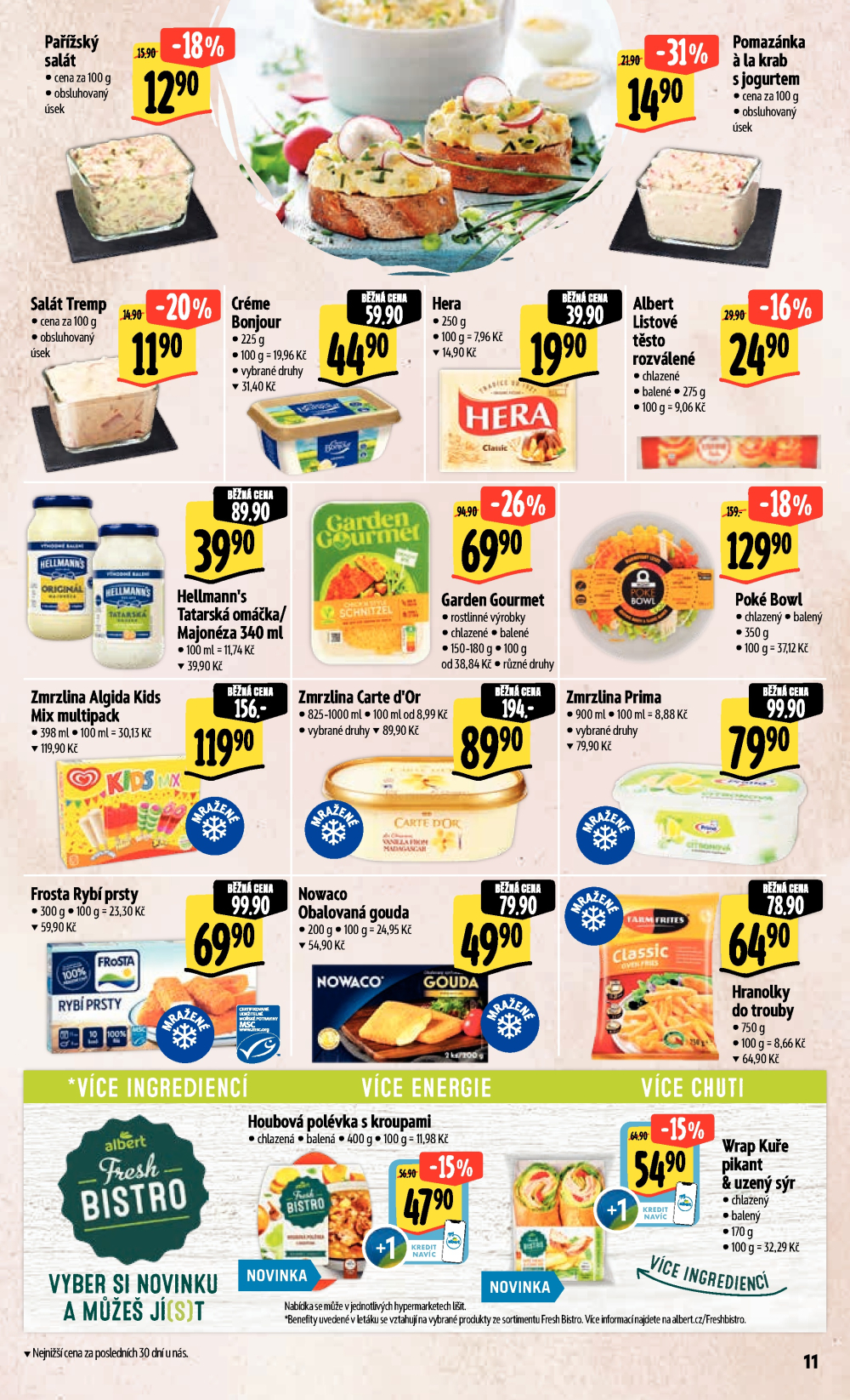 Leták Albert Hypermarket leták - Praha Galerie Harfa - strana 19