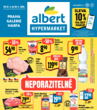 Akční leták Albert Hypermarket  - Praha Galerie Harfa