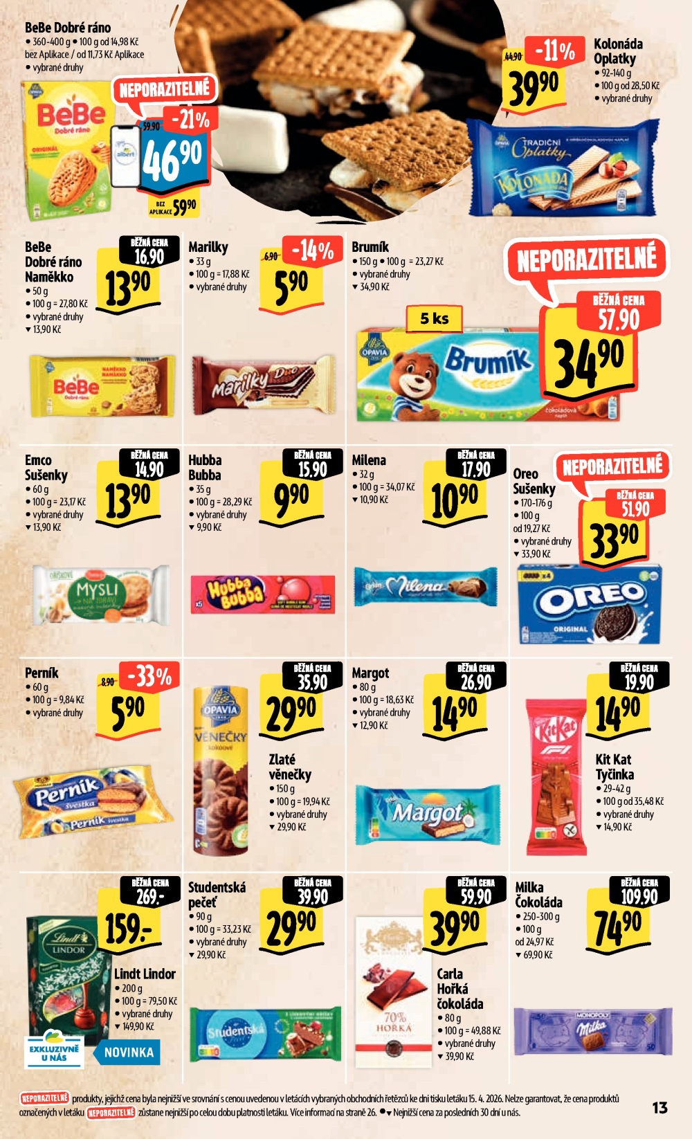 Leták Albert Hypermarket leták - Praha Galerie Harfa - strana 21