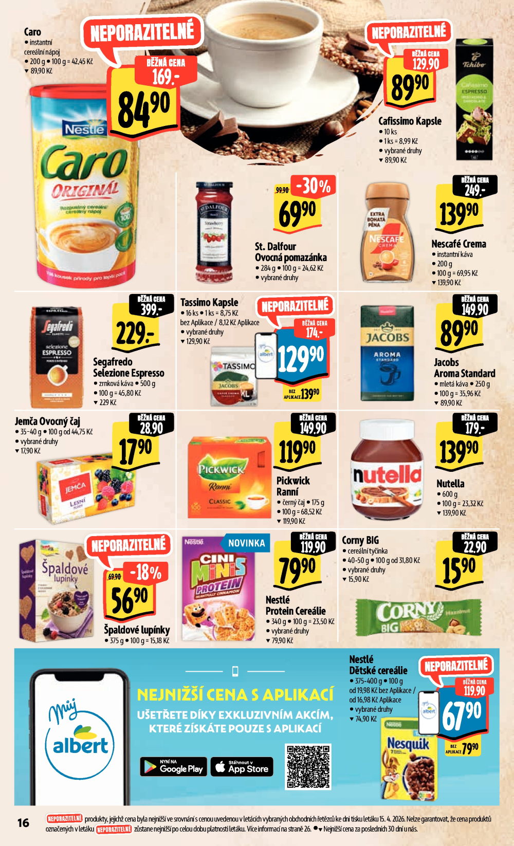 Leták Albert Hypermarket leták - Praha Galerie Harfa - strana 24