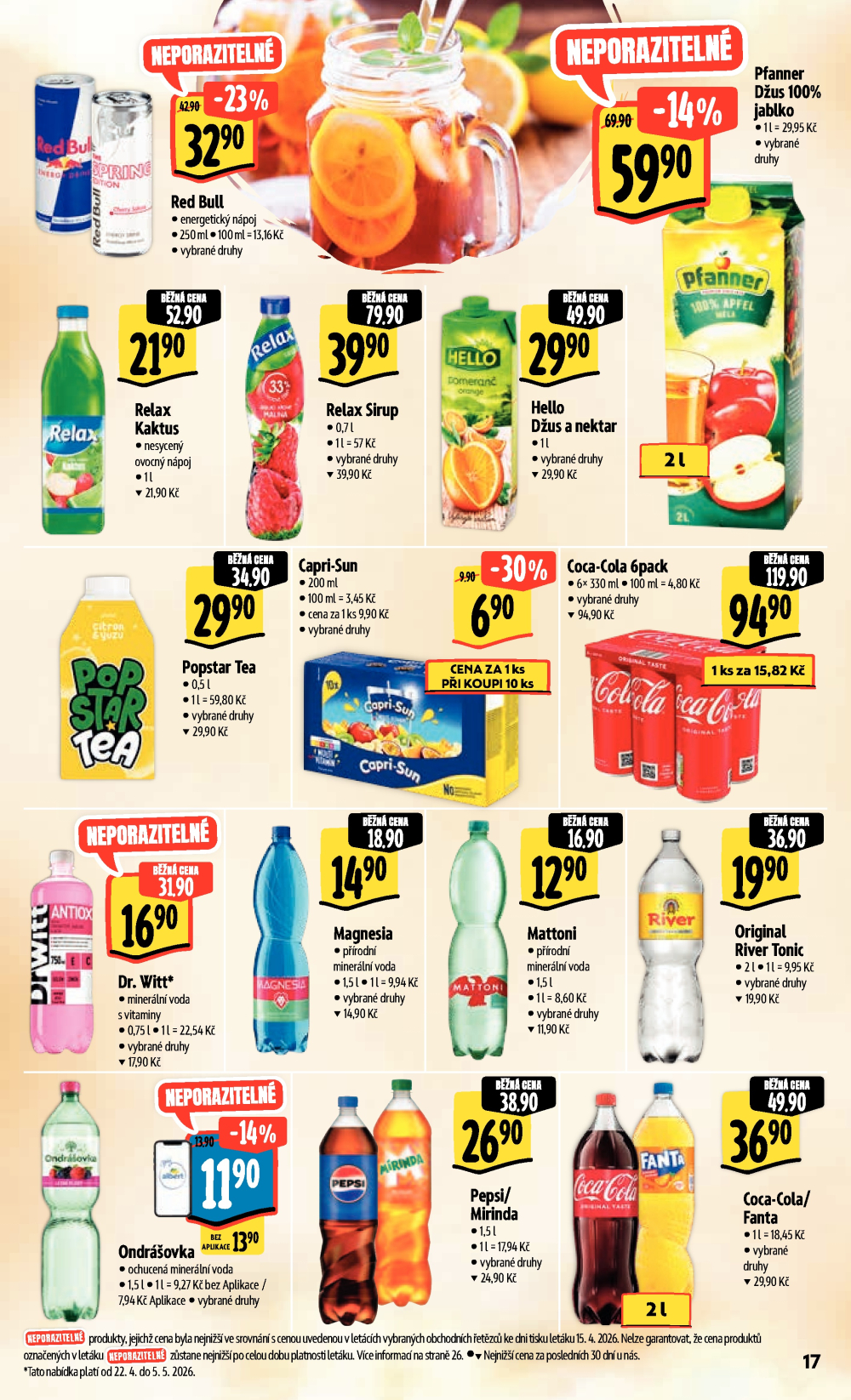 Leták Albert Hypermarket leták - Praha Galerie Harfa - strana 25