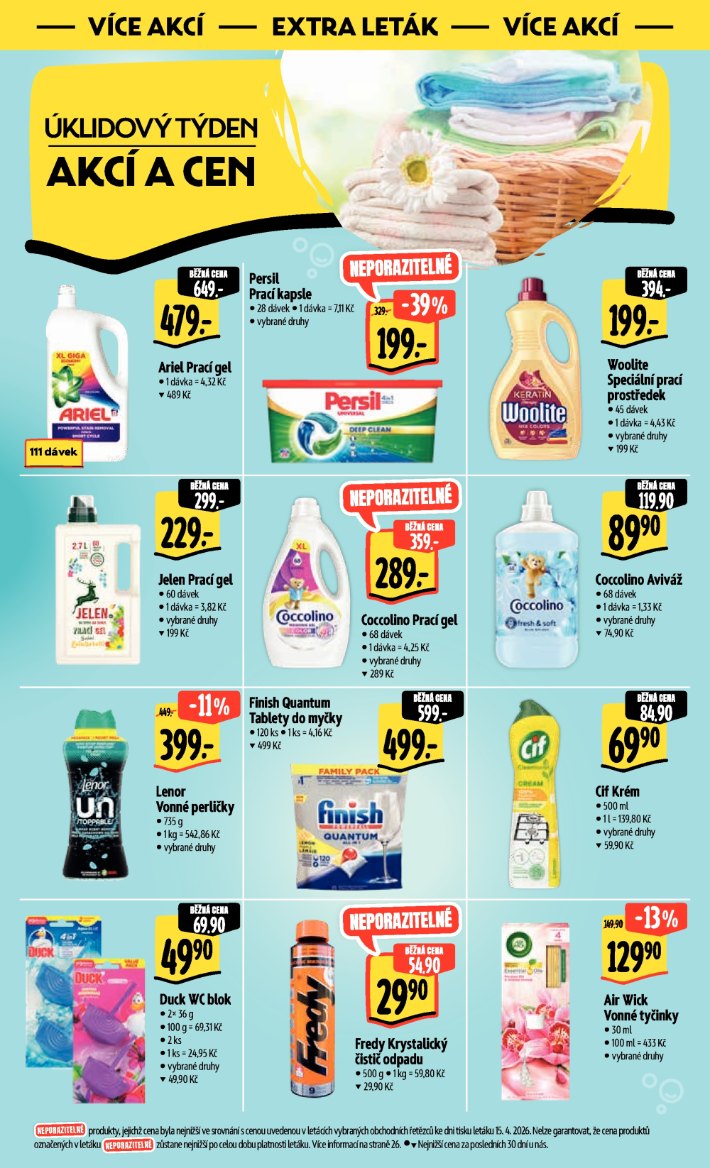 Leták Albert Hypermarket leták - Praha Galerie Harfa - strana 40