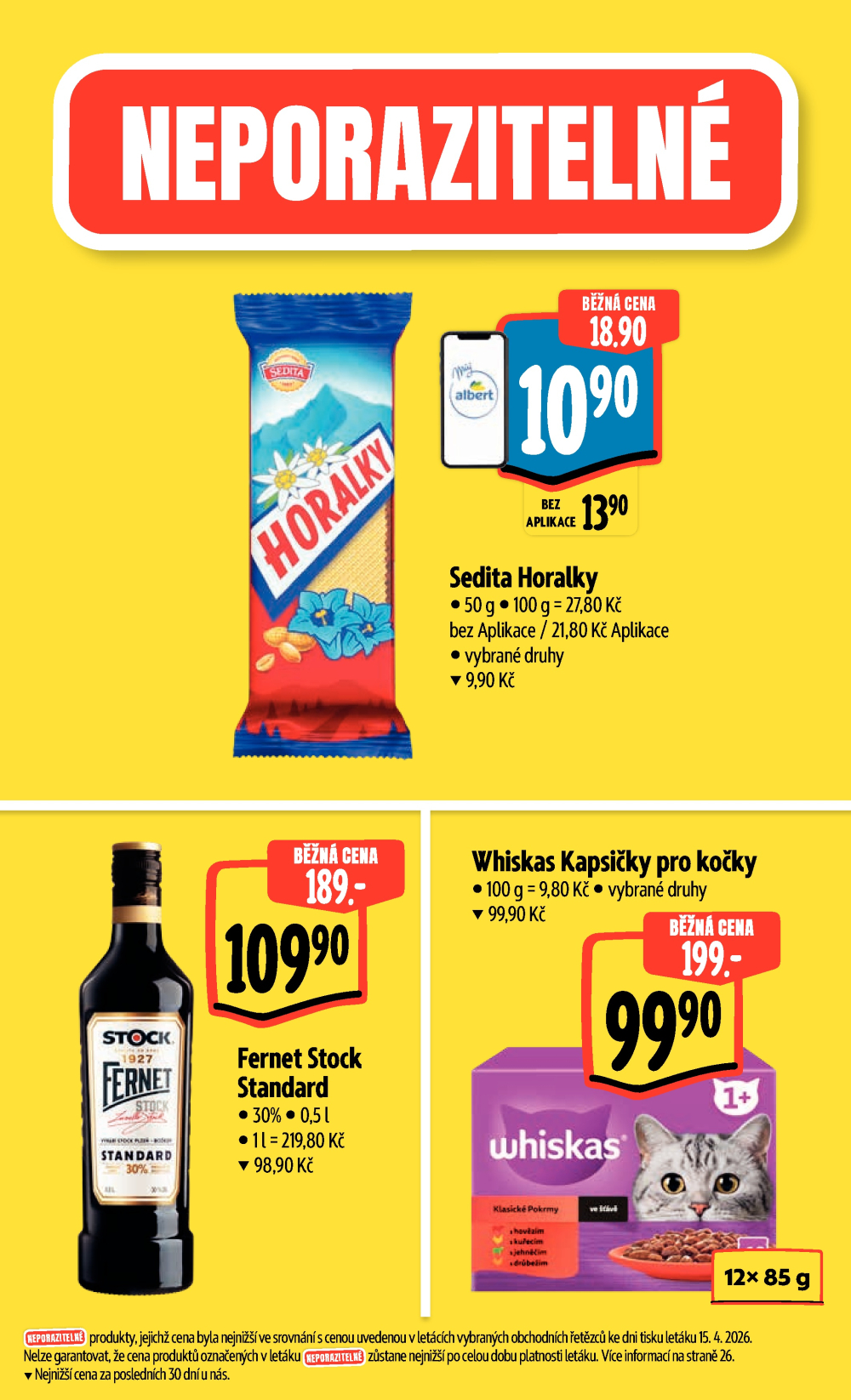 Leták Albert Hypermarket leták - Praha Galerie Harfa - strana 5