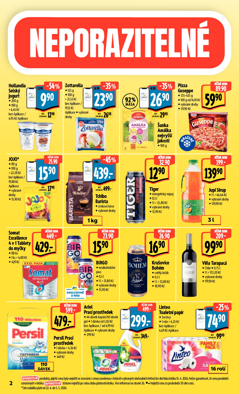 Leták Albert Hypermarket leták - Praha Galerie Harfa - strana 6