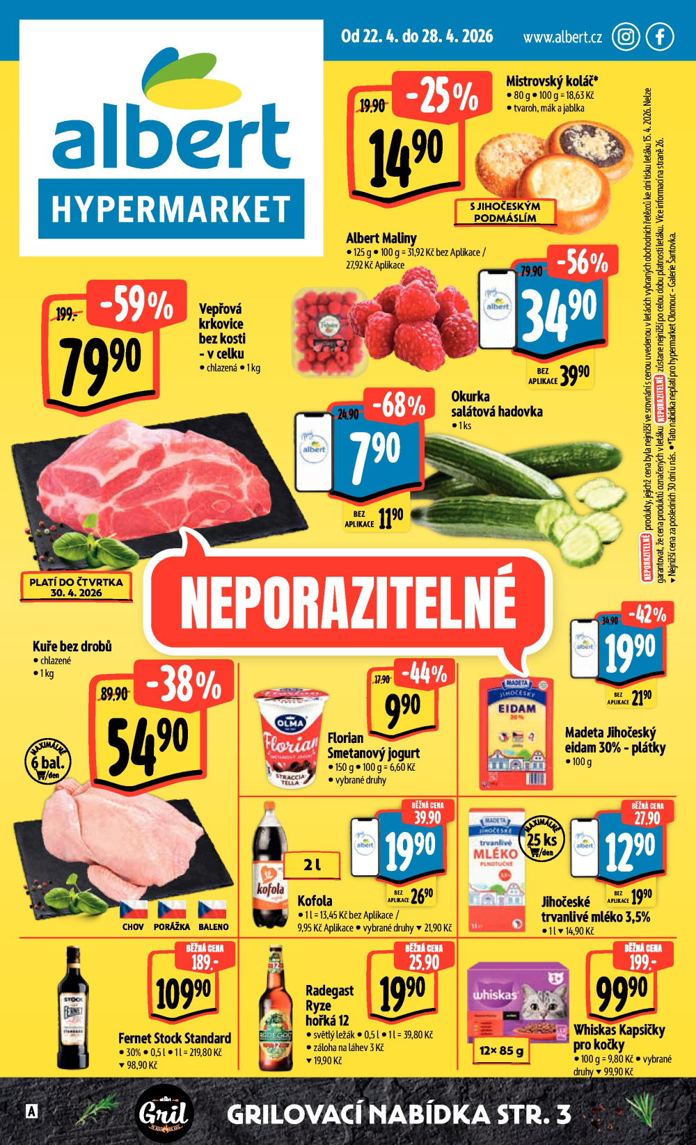 Leták Albert Hypermarket leták - strana 1