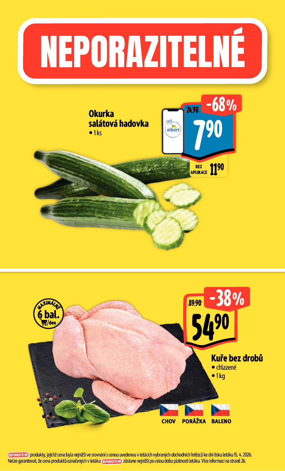 Leták Albert Hypermarket leták - strana 2