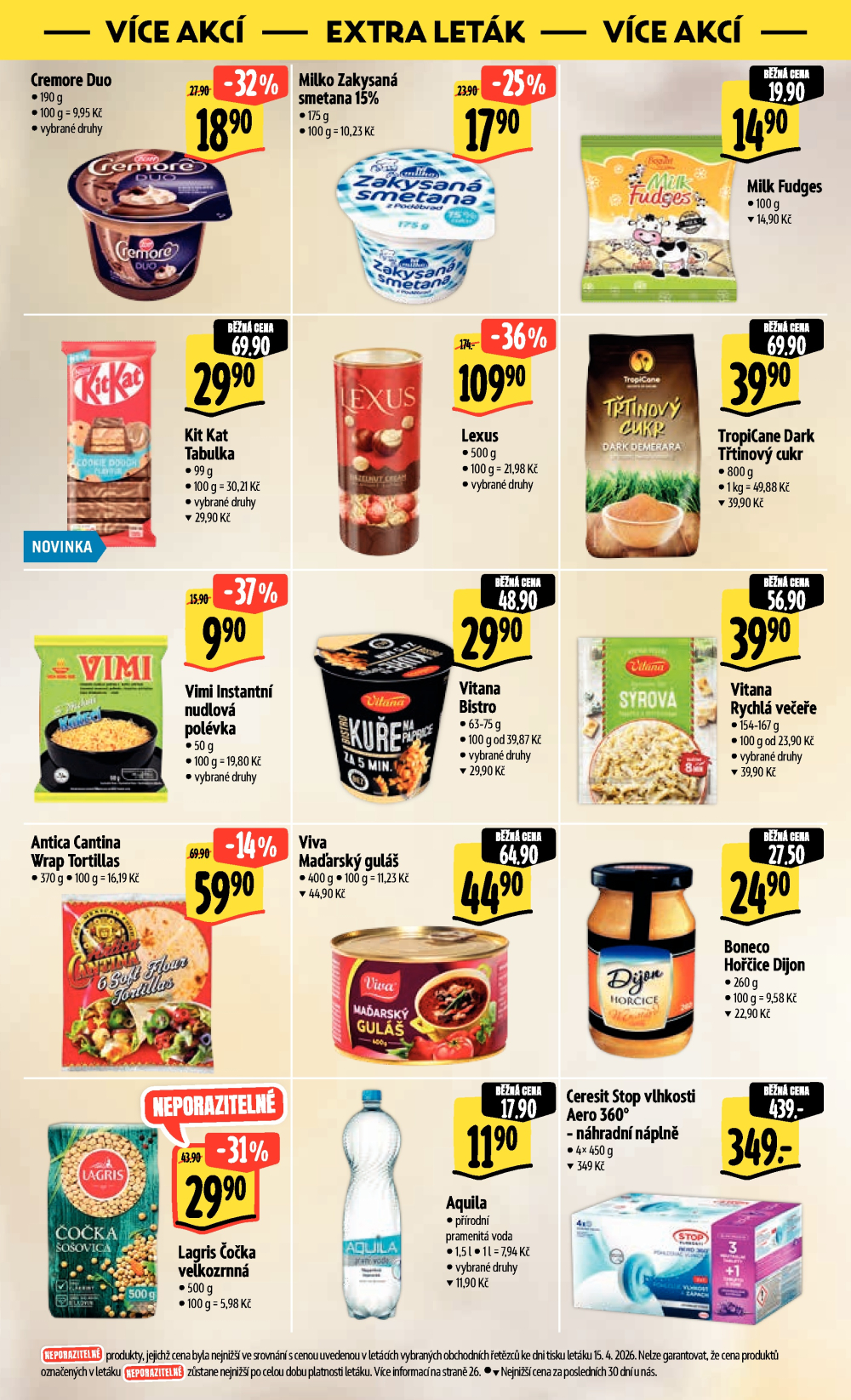 Leták Albert Hypermarket leták - strana 39