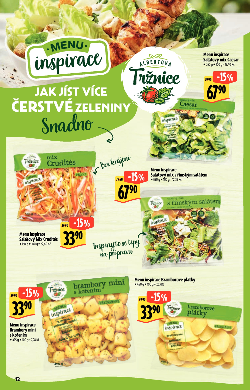 Leták Albert Hypermarket - Akční katalog To nejlepší na Gril - strana 12