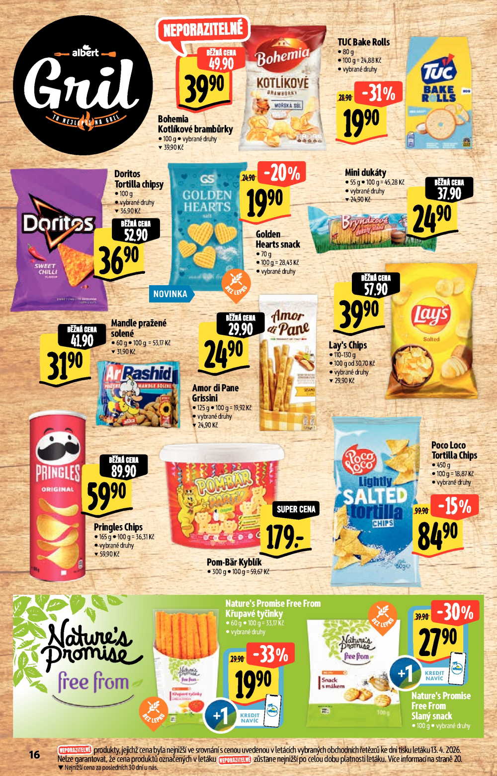 Leták Albert Hypermarket - Akční katalog To nejlepší na Gril - strana 16