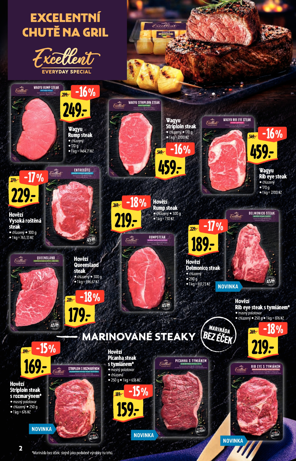 Leták Albert Hypermarket - Akční katalog To nejlepší na Gril - strana 2