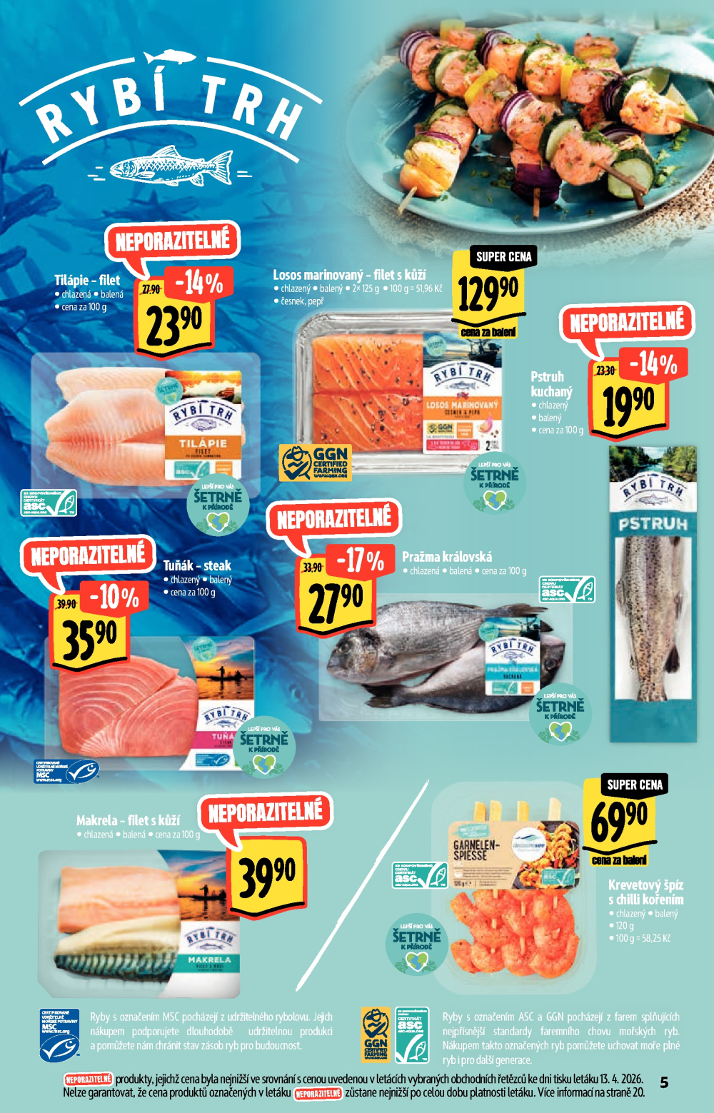 Leták Albert Hypermarket - Akční katalog To nejlepší na Gril - strana 5