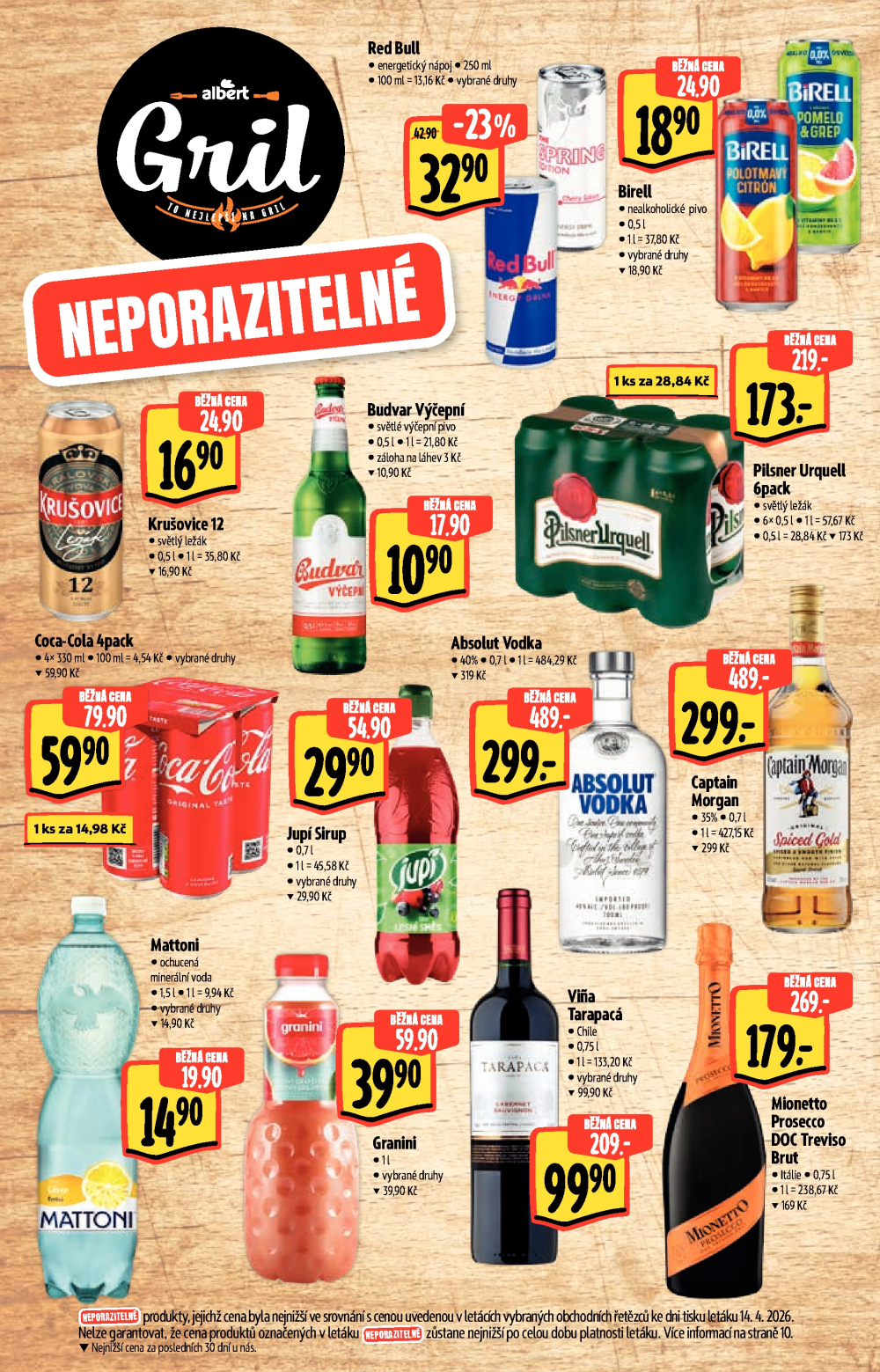 Leták Albert Supermarket - Akční katalog To nejlepší na Gril - strana 12