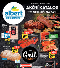 Akční leták Albert Supermarket - Akční katalog To nejlepší na Gril