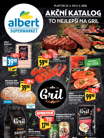 Albert Supermarket - Akční katalog To nejlepší na Gril