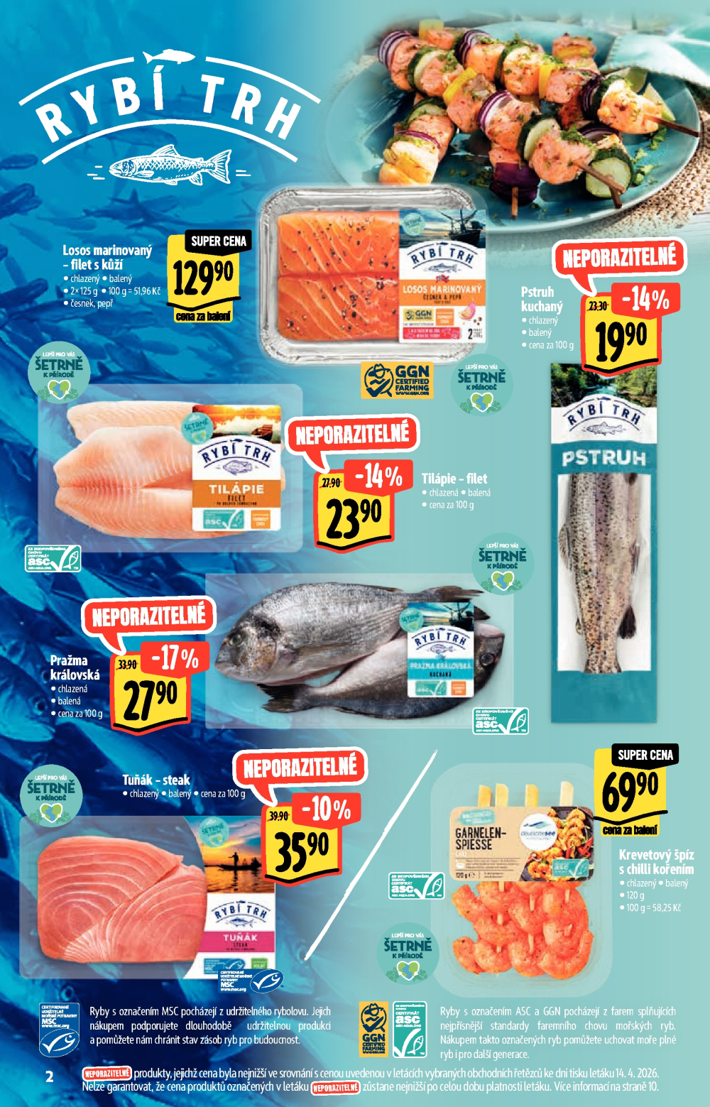 Leták Albert Supermarket - Akční katalog To nejlepší na Gril - strana 2