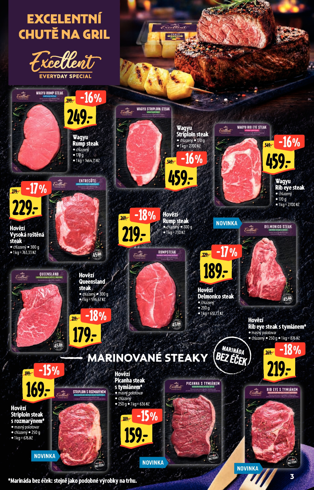 Leták Albert Supermarket - Akční katalog To nejlepší na Gril - strana 3