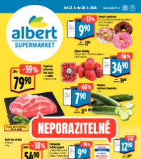Akční leták Albert Supermarket 