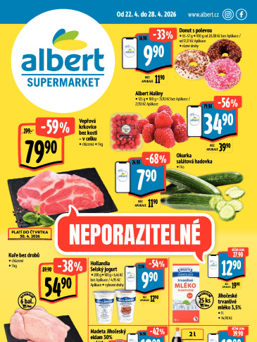 Albert Supermarket leták
