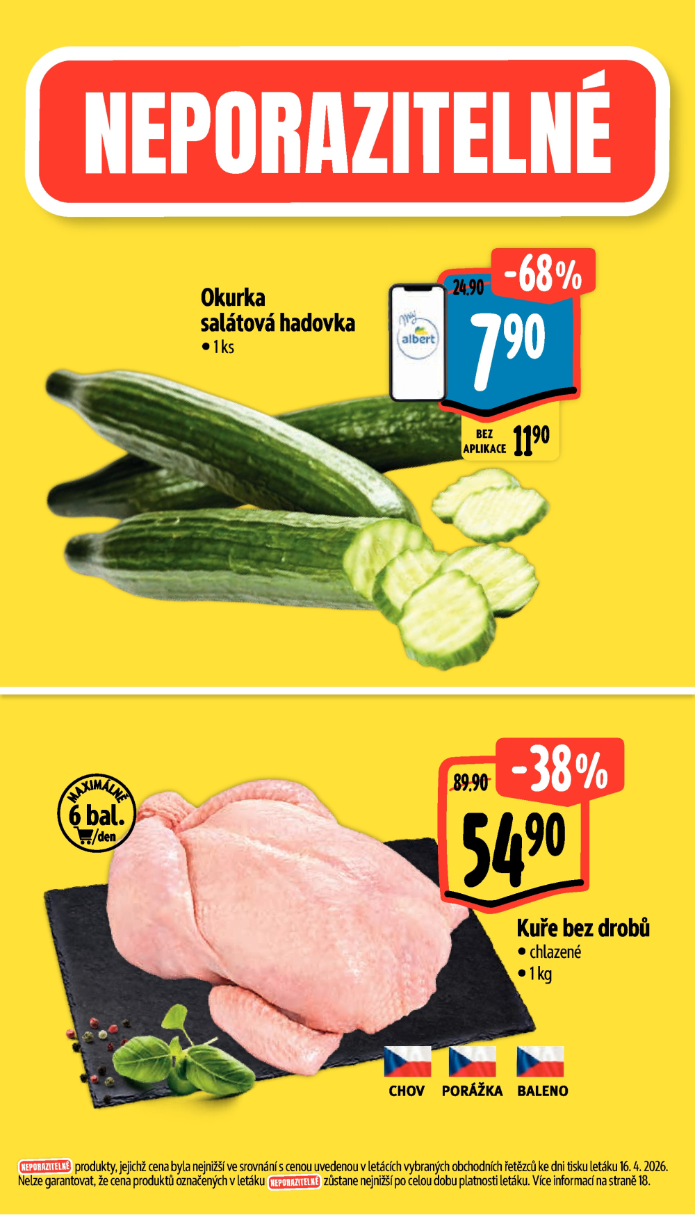 Leták Albert Supermarket leták - strana 2