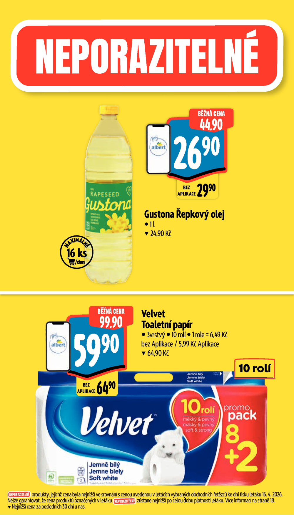 Leták Albert Supermarket leták - strana 4