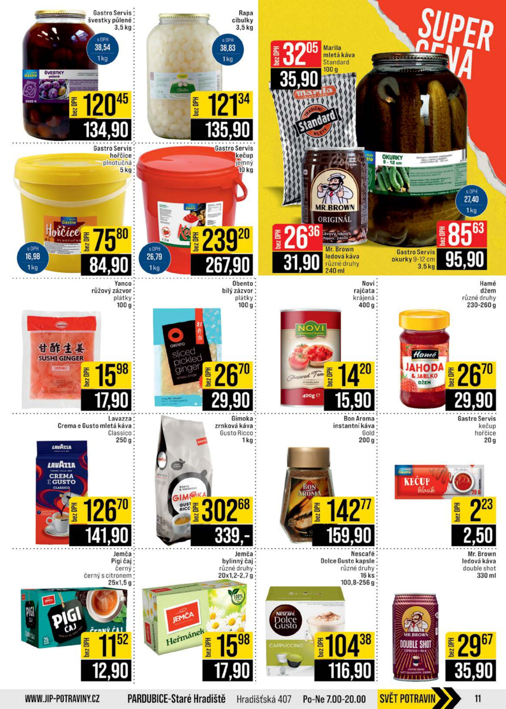 Leták JIP leták CC Cash & Carry - České Budějovice, Most, Náchod, Svoboda nad Úpou, Sušice - strana 11