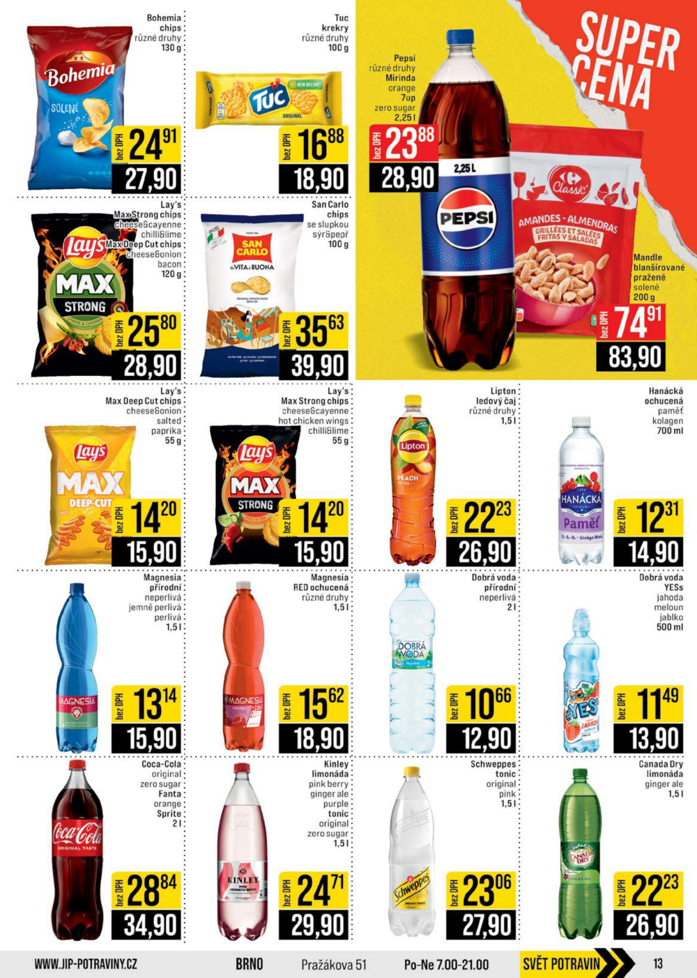 Leták JIP leták CC Cash & Carry - České Budějovice, Most, Náchod, Svoboda nad Úpou, Sušice - strana 13